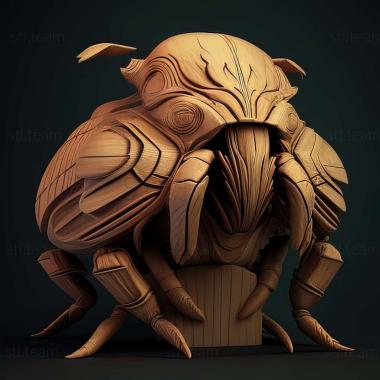 3D модель Onthophagus vitulus (STL)